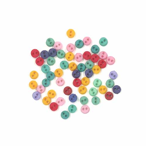 botones multicolor